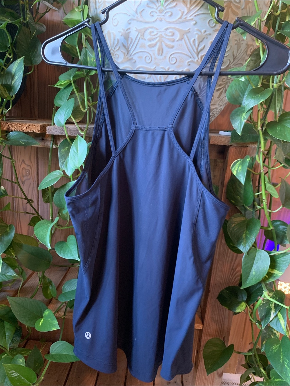 Lululemon Women’s Navy Performance Tank Top - Lightweight Activewear